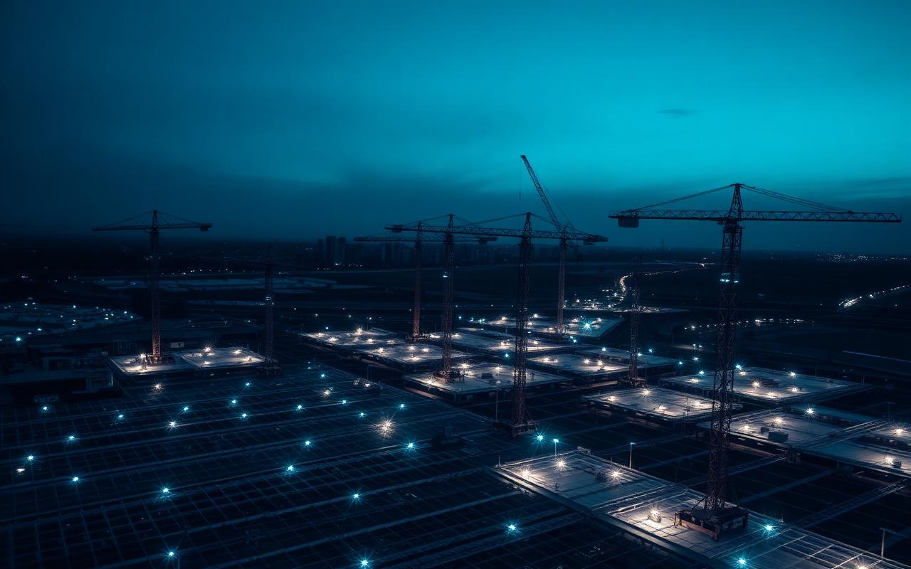Drone-based construction monitoring platform